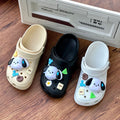 Cartoon dog clogs women's summer soft thick sole stomping on shit medical nurse baotou sandals outweareasiest for match