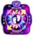 Kids' educational light-up musical dance mat - bluetooth activated, sports & gaming, casual fitness, jumping toy for boys & girls