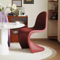Simple modern for homethickened dining chair scandinavian stackable plastic back chair designer popular makeup chair