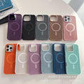 Metal lens cooling magnetic suction suitable for iphone16e mobile phone case magsafe skin-feeling mesh apple 15/14