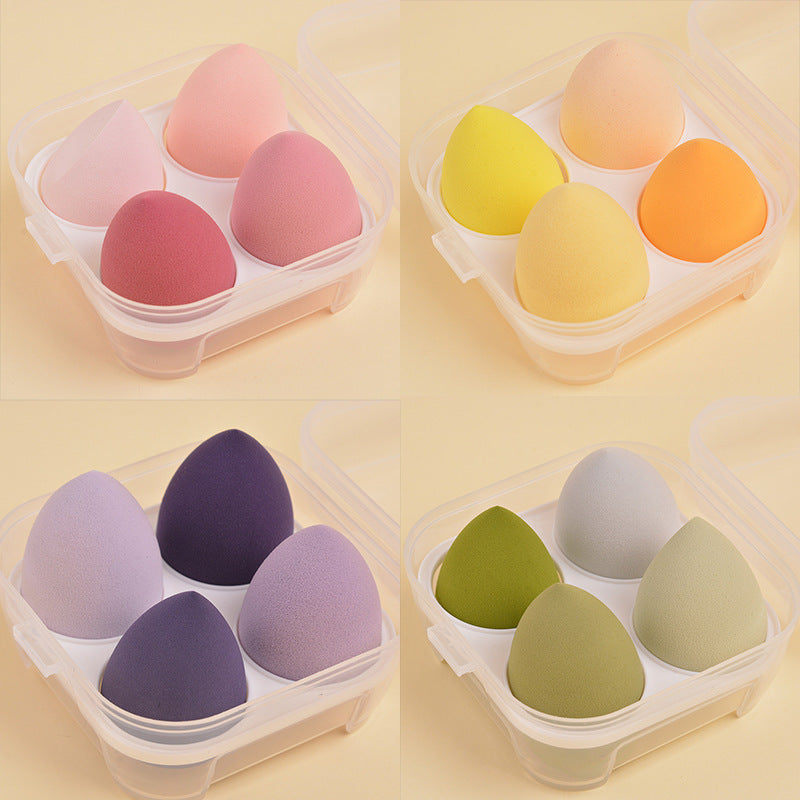 New beauty blender does not eat rice noodles wet dual-purpose super soft sponge face wash puff bulk makeup egg puff box spot