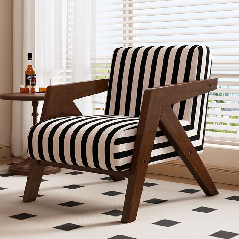 Single sofa chair popular richard solid wood lazy sofa milk tea shop coffee shop table and chair combination b&b sofa