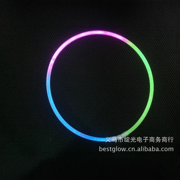 Glow Stick Manufacturer Liquid Chemical Glow Stick Necklace Collar Glow Necklace 22 inches 58 cm Luminous Stick