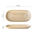 15.1inch day-shaped plate-yellow