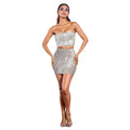 C7123 cross-border   fashion women's fashion hot sexy classy hot diamond suit new