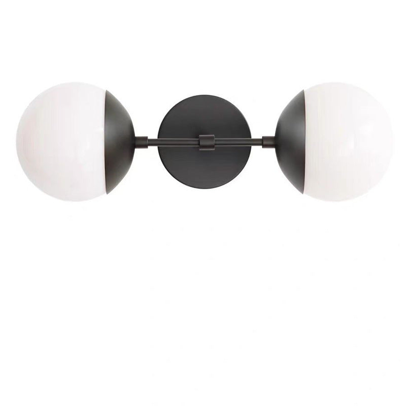 Artistic bedside wall lamp staircase balcony led wall sconce bedroom bedside light double head living room aisle room wall light