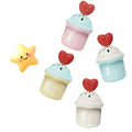 Car air freshener solid balm heart-shaped squeeze fragrance ornament long-lasting scent safe for pregnant women and infants thalo tarot