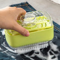 Creative soap dish, punch-free wall-mounted bathroom drain with cover, soap rack without water accumulation, handmade soap storage box