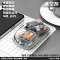 Wireless + bluetooth usb + type c dual receiver space gray