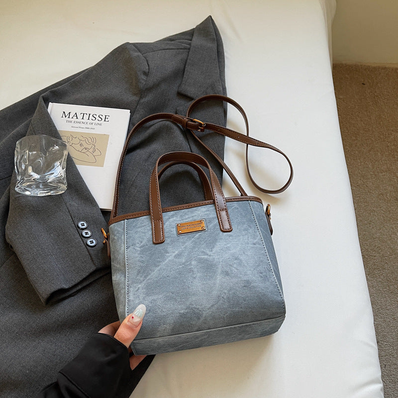 Retro trendy underarm bag women's 2025 autumn and winter new fashionable large-capacity tote bag commuter casual women's bag