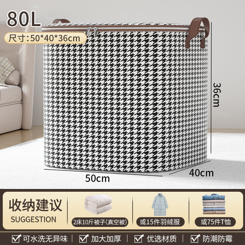 Quilt storage bag Household wardrobe Large capacity clothes Quilt finishing bag Clothes moving packing bag Wholesale