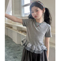 Girls' summer outfit: adorable  new collection - stylish and chic summer set for baby girls, lightweight and fashionable for kids