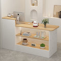 Cashier counter - minimalist modern design for small shops, clothing stores, women's apparel boutiques, beauty salons, commercial bars, and nail salons