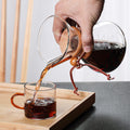 Wood chip hand-brewed coffee pot, high borosilicate glass coffee sharing pot, coffee filter cup, outdoor hand-brewed pot, chemex pot