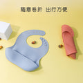 Baby bibs: waterproof, spill-proof, 3d design for mealtimes - food-grade silicone drool bibs for infants and toddlers