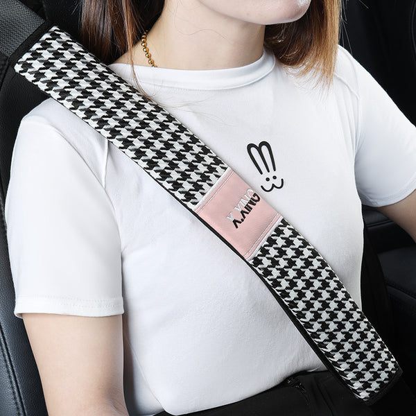 Car seat belt, shoulder cover, anti-wear clothes, a pair of soft car seat belt, protective cover, universal in all seasons, advanced
