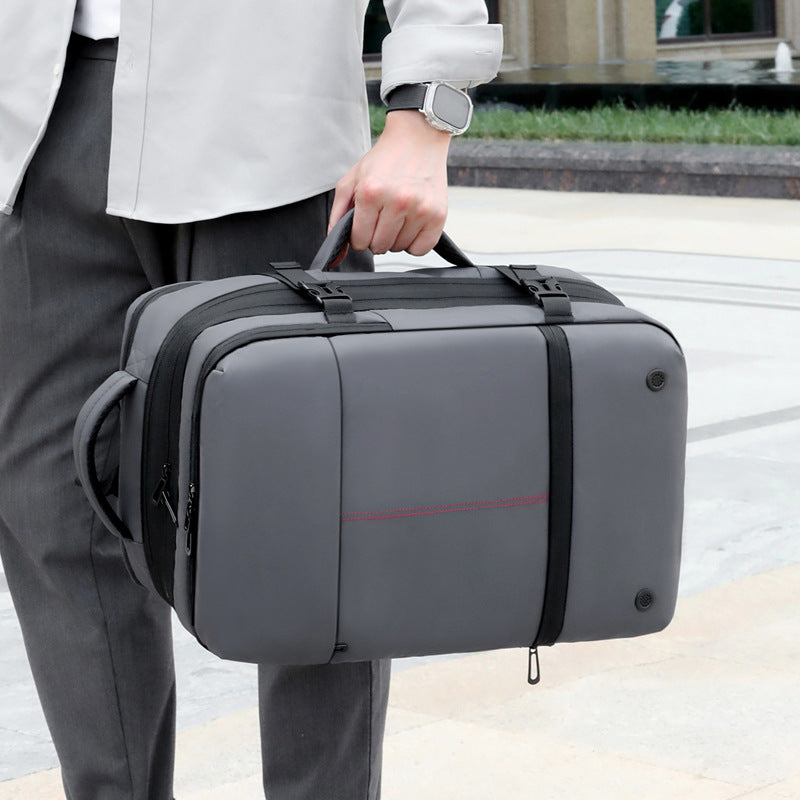 Premium Sense Vacuum Compression Business Backpack Men's Multifunctional Computer Bag Large Capacity Expansion Travel Backpack