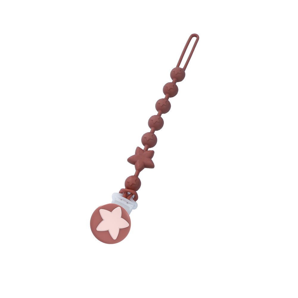 Amazon's best-selling silicone baby teether anti-chain baby pacifier chain kids pacifier anti-drop strap