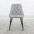 Luxury high-end stool backrest chair - italian minimalist style for home, hotel, and restaurant use - simple dining chair