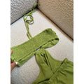 cross-border code  independent station 1688 vacation cut outhalterlongdress without accessories