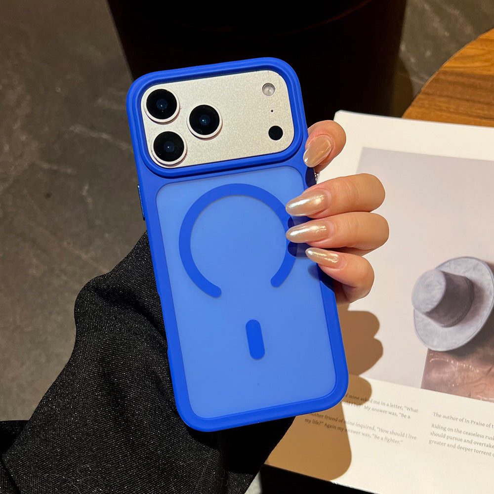 new magnetic phone case for iphone 17 pro, unisex design, compatible with apple 16/15, sky shield magnetic case