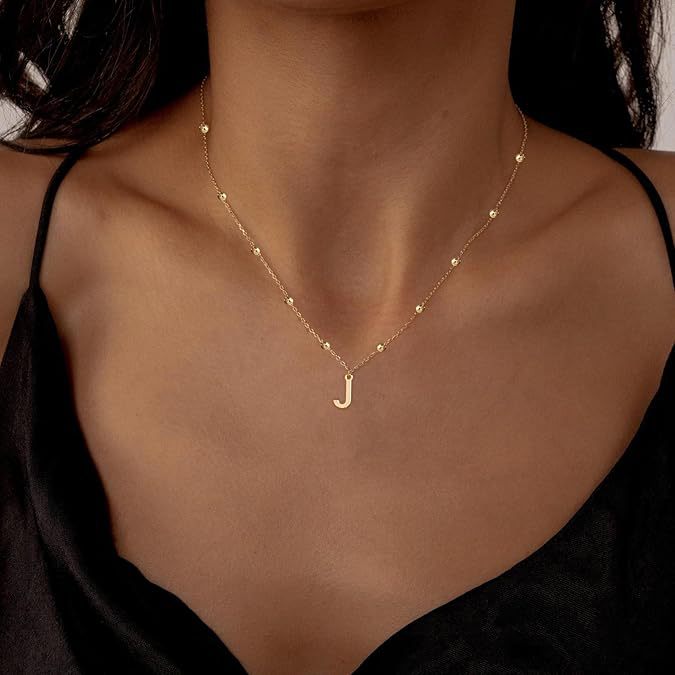 Aliexpress cross-border hot-selling fashionable european and american style unique minimalist niche english letter pendant necklace