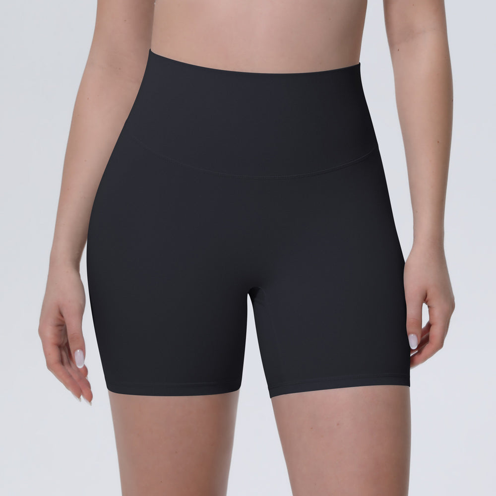 New arrival: lightweight, ice-silk, skin-friendly, breathable, compression solid color yoga pants - perfect for running, fitness, and yoga. available in 3/4 length shorts