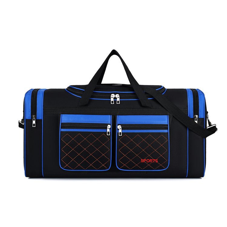 Short business trip oversized capacity travel bag men go out to work duffel bag dry and wet separation outdoor camping storage bag