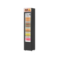 Hual single door refrigerated fresh-keeping cabinet commercial vertical glass door refrigerator 108l tea beer beverage display freezer