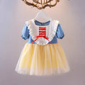 girls' summer dress - little girl baby princess dress - toddler & kids floral dress - puffy tulle skirt