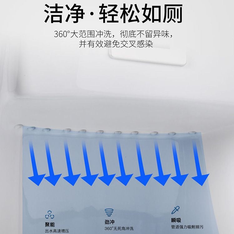 Fully automatic sensor ceramic household engineering special men urinal wall-mounted floor-standing deodorant splash-proof urinal