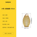 Outdoor waterproof woven floor lamp solar lawn light patio light villa courtyard light garden ambiance portable lamp