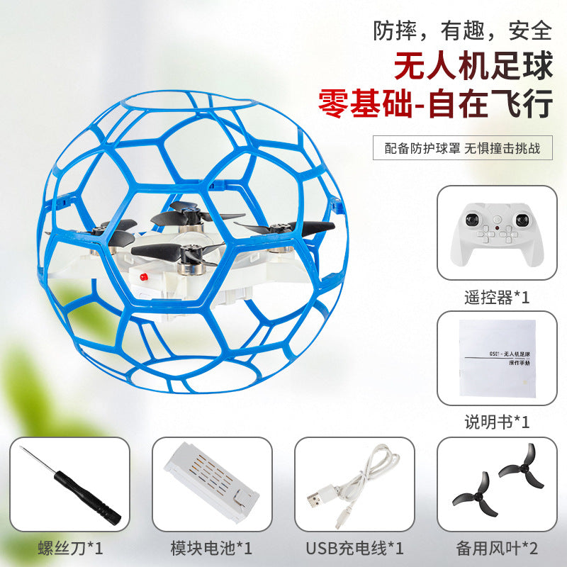 20mm football drone aircraft - specifically designed for youth competitions, elementary school education, anti-collision remote control aircraft for kids