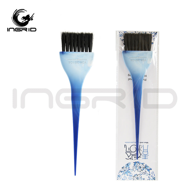 INGRID Blue and White Porcelain Highlighting Tool Series Hair Perm Baking Oil Care Dyeing Brush Highlighting Board Dyeing Cream Bowl