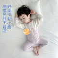Baby heattechintimatessuit autumn clothes long-sleeve pure cotton infant high waist belly protection suit kids separates bottom spring & fall