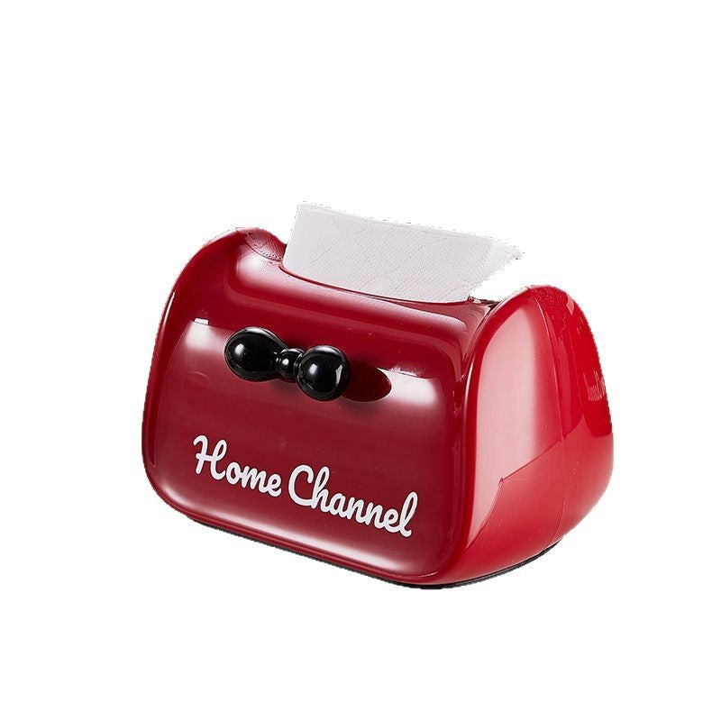 Household high-value non-punching tissue box, living room napkin paper box, creative advanced pumping paper box, desktop coffee table storage