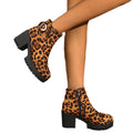 Export cross-border thick heel short boots fall and winter new arrival women's boots high heel boots  boots women's wholesale fashion style