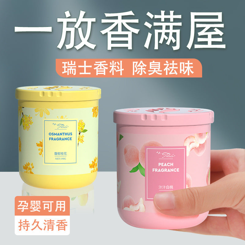 Bedroom wardrobe aromatherapy long-lasting fragrance solid balm car perfume toilet deodorant deodorant air freshener