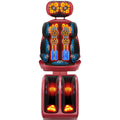 Multifunctional massage chair cushion - neck, back, waist, leg, and scalp kneading, heat compression, vibration - full body massage pillow for home use