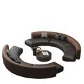 Semi-circular arc-shaped special-shaped sofa, rest area, reception, sales office, beauty salon, lobby, hotel club, casual room