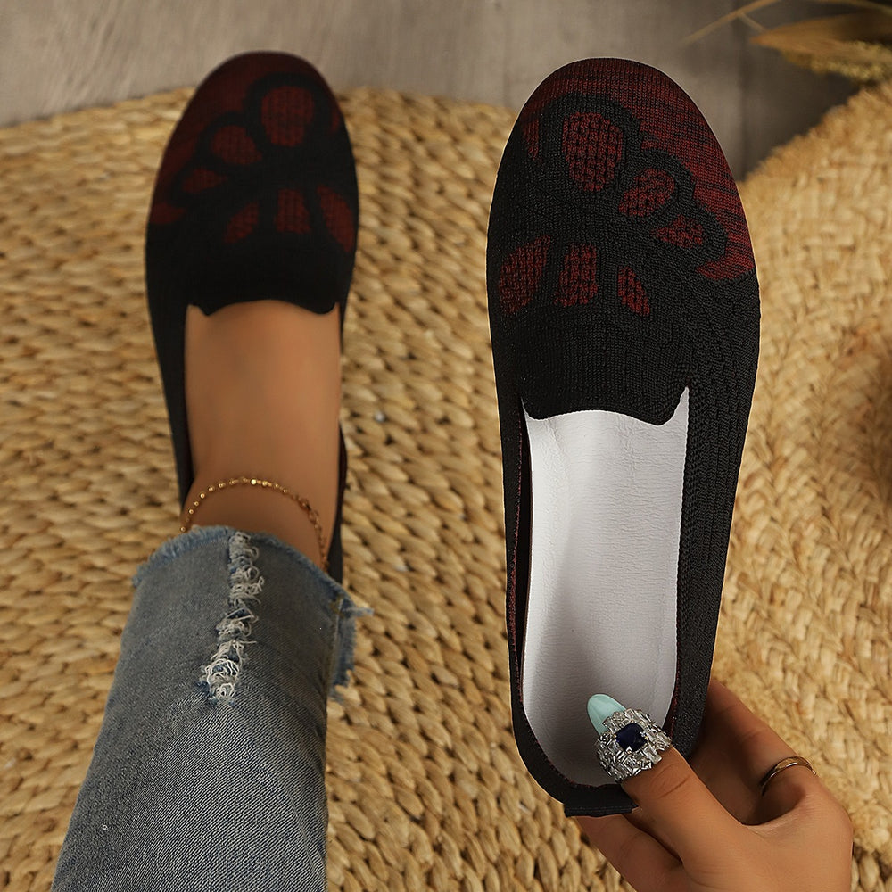 summer new arrival: plus size women's casual comfortable fashionable minimalist ethnic style flats - wholesale