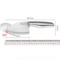 All-steel fish knife, vegetable knife, fruit knife, stainless steel slicing knife, household kitchen knife - sharp fish scale pattern