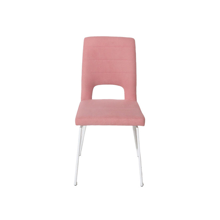 Modern dining chair - minimalist nordic style, light luxury design. perfect for home, dining tables, restaurants, and as a stylish backrest stool. also ideal as a trendy makeup chair