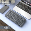 Xinmeng rf702 wireless bluetooth keyboard and mouse combo - rechargeable punk round keycap keyboard for tablets and laptops