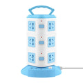 Smart vertical socket panel multi-hole multi-function with usb charging tower type plug strip for home power strip wiring board