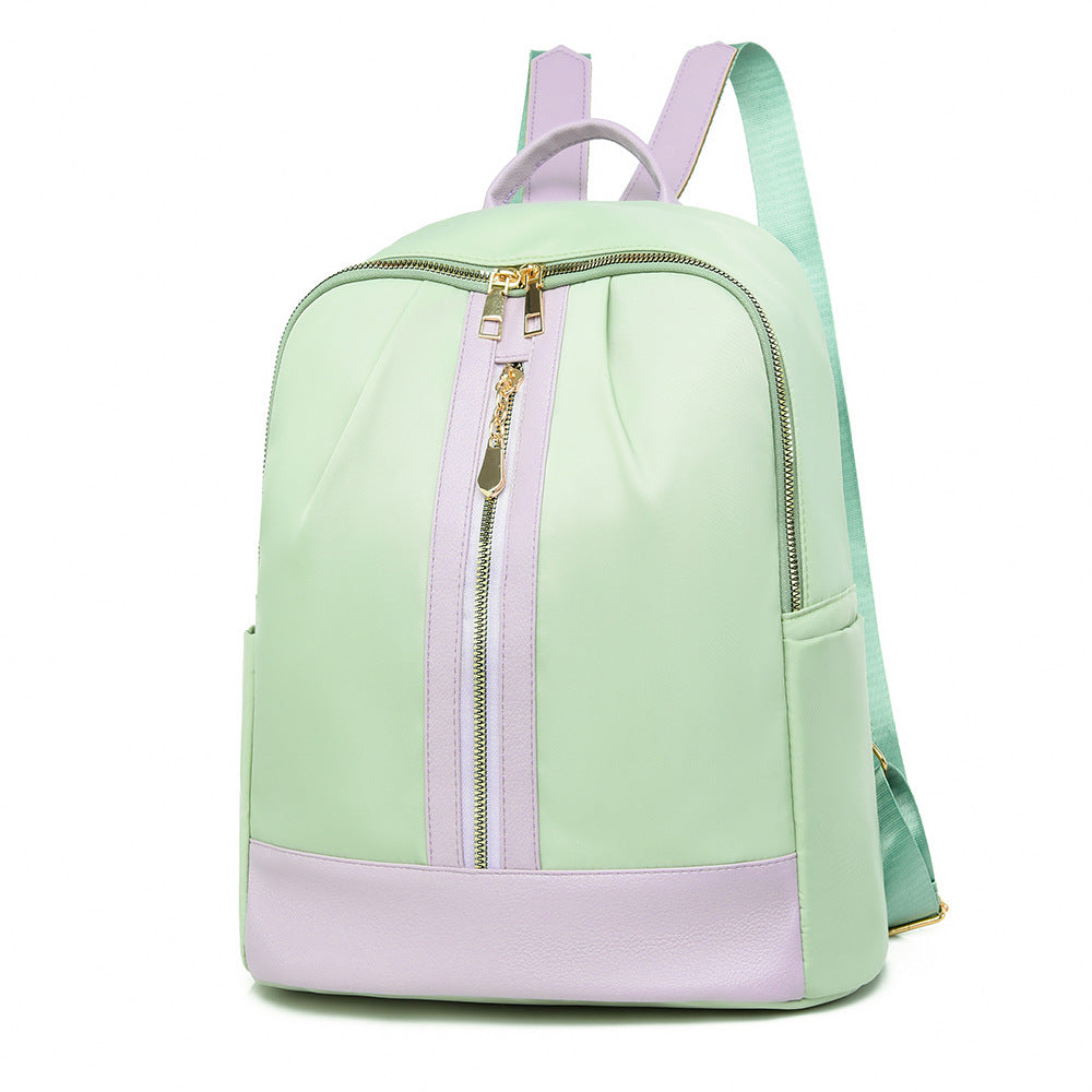 Backpack New Oxford Cloth Tide Waterproof School Bag Women's Korean Version Lightweight Versatile Fashion Large Capacity Travel Backpack Women