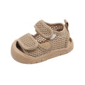 Baby sandals summer girls mesh breathable mesh shoes boys new indoor girls non-slip soft bottom baby shoes