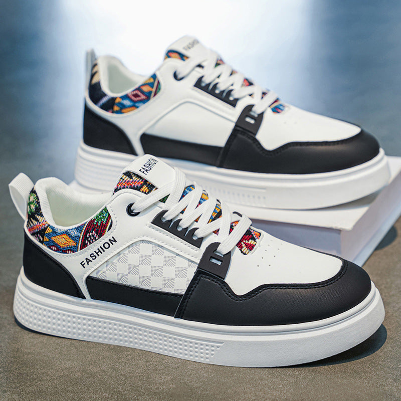 Men's shoes: 2026 spring new arrivals - stylish and versatile men's casual sneakers, soft sole, anti-slip, breathable athletic shoes, trendy student footwear