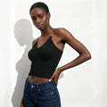 european and american cross-border tank top camisole women's summer outerwear inner layer v-neck slimming sweater top
