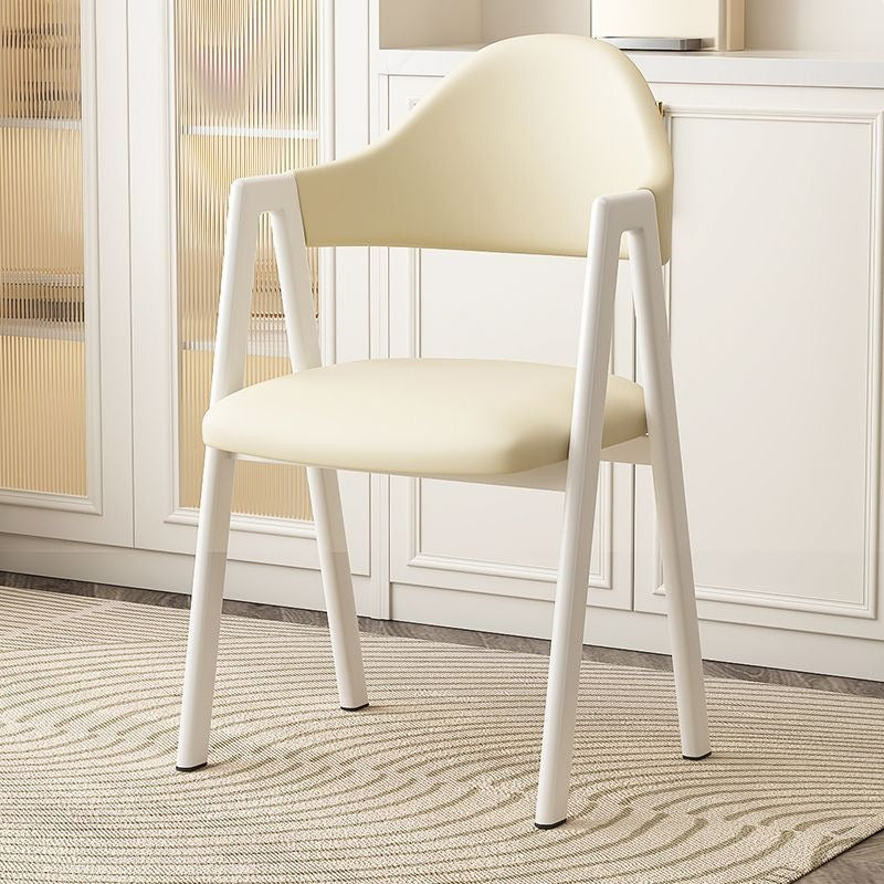 Dining chair home casual modern scandinavian chair bedroom study desk chair casual stool backrest commercial dining table chair